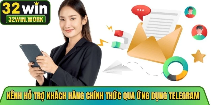 Kênh hỗ trợ khách hàng chính thức qua ứng dụng Telegram bảo mật